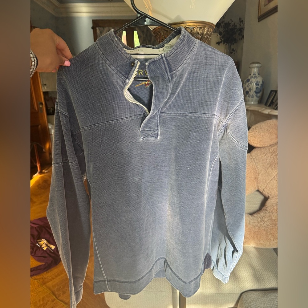 Vintage Orvis quarter-zip pullover